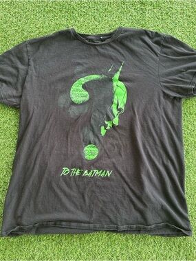 The Batman Riddler Graphic T-Shirt Black XL